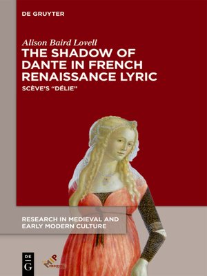 cover image of The Shadow of Dante in French Renaissance Lyric